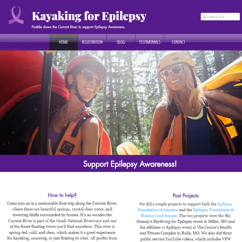 Kayaking for Epilepsy